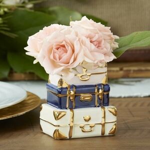 Kate Aspen Suitcase Vase